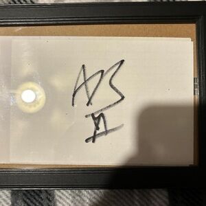 Andy black, Andy biersack autograph